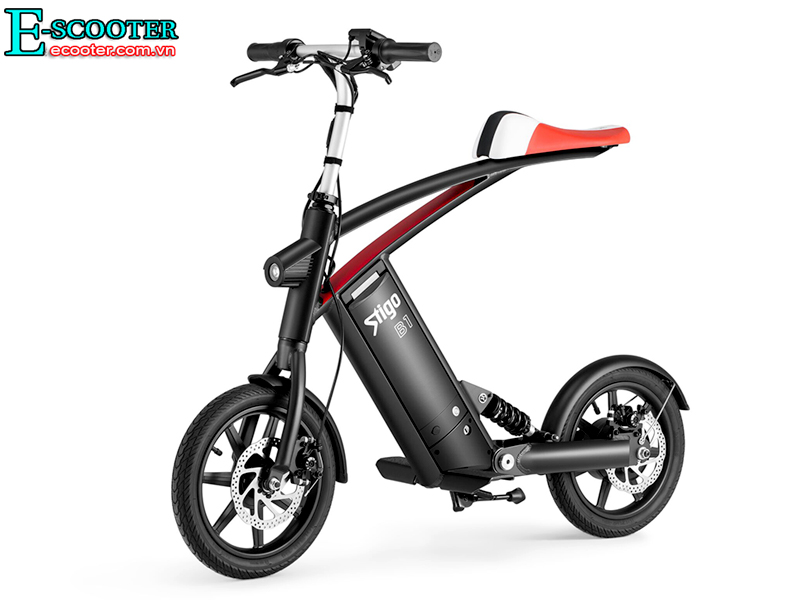 Xe Scooter Điện Gấp Gọn, Stigo B1, 250W 2021, Xe Điện Sinh Viên