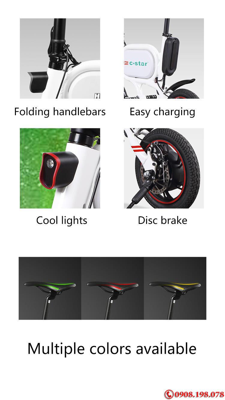Xe scooter điện  chung cư cao cấp Xenon CS-P01 | Xe Điện Xếp Gọn Bỏ Tốp Ôtô