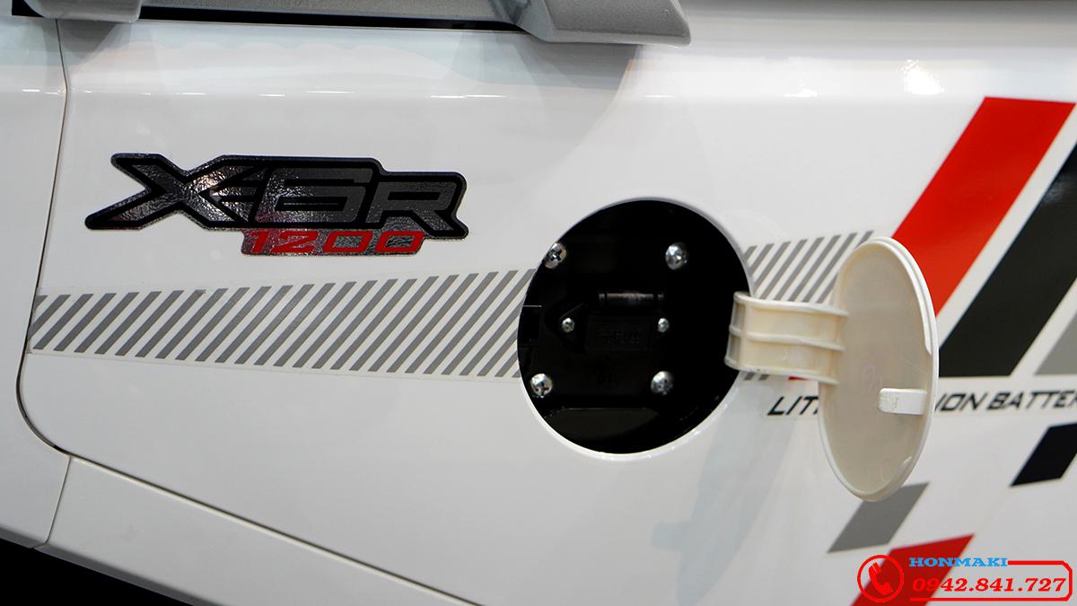 Chi Tiết xe điện Honmaki X6R xài pin Lithium đôi cao cấp chính hãng