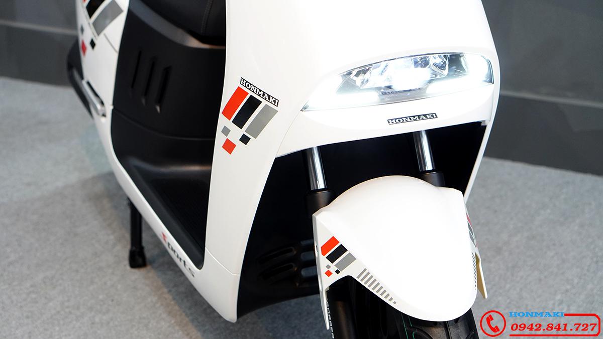 Chi Tiết xe điện Honmaki X6R xài pin Lithium đôi cao cấp chính hãng