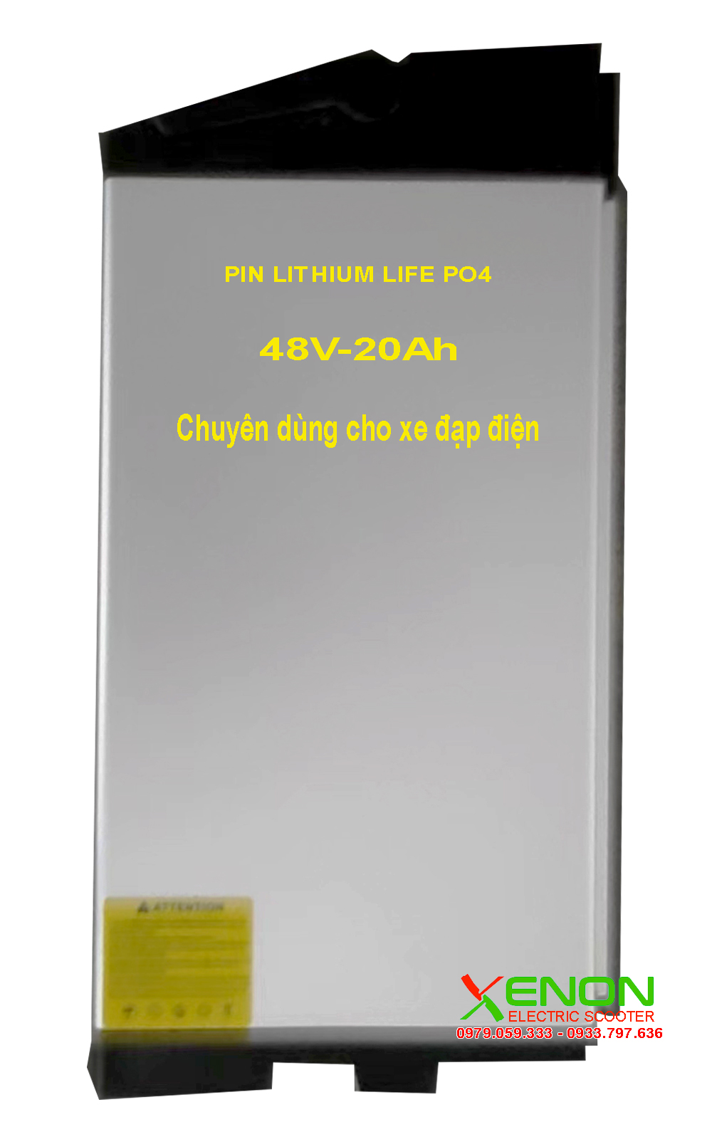 Pin Lithium xe điện 48V 20Ah chuyên cho xe điện cao cấp hiệu Xenon
