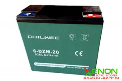 Ắc Quy Xe đạp điện Chilwee 12V12Ah, nhập khẩu chính hãng, cao cấp