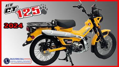 Honda CT125 2024 có nhiều màu giá rẻ, chính ngạch Thái Lan