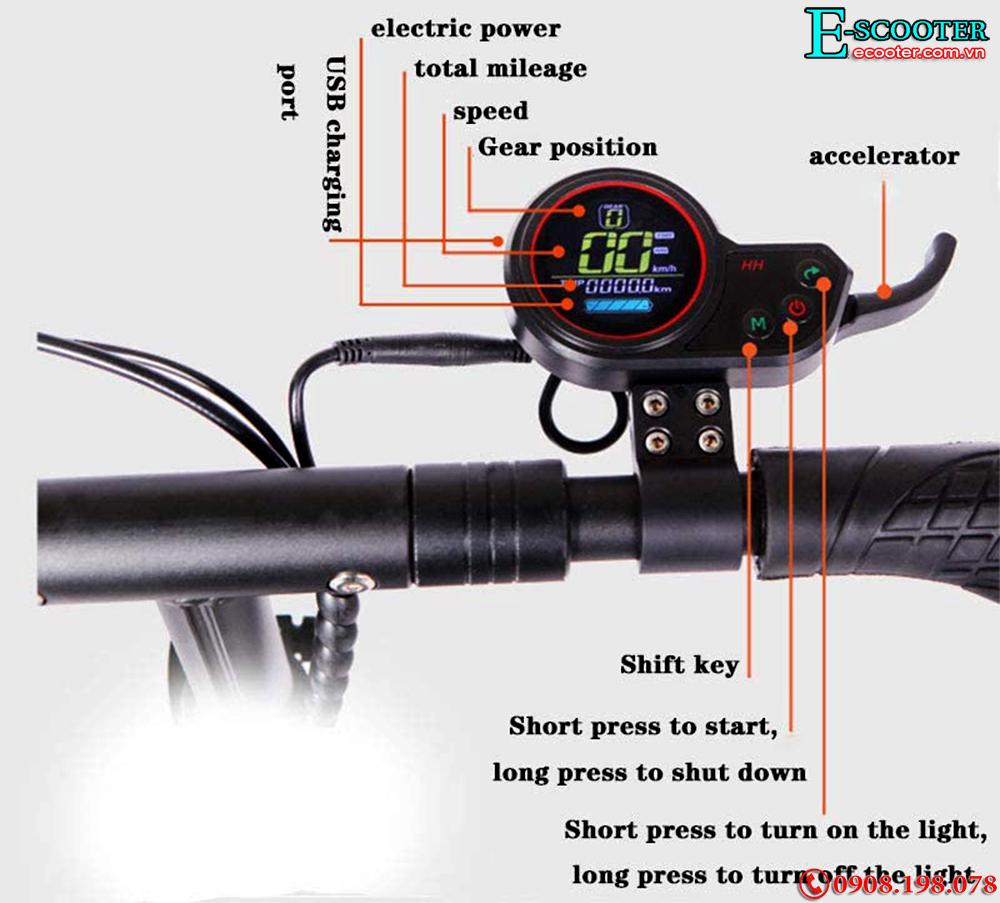 Xe  xe đạp điện 3 bánh Xenon X10  chất lượng cao,  từ hãng