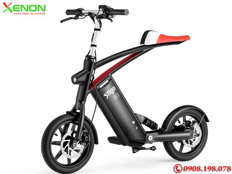 Xe  xe đạp điện  xếp gọn, Stigo B1, 250W 2021, Xe Điện Sinh Viên