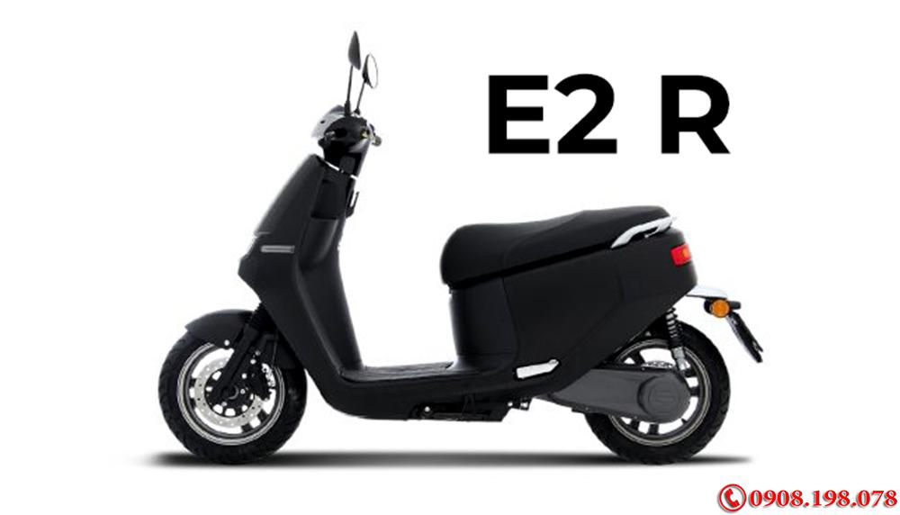 Xe tay ga điện Ecooter E2 R cao cấp chạy nhanh thê thao