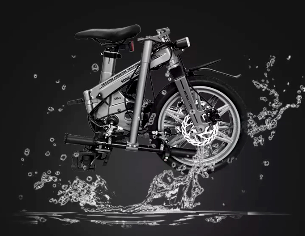 chống nước xe đạp điện gấp gọn trợ lực CFD3 200W 