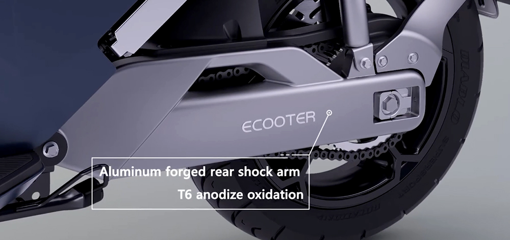 Càng sau xe Ecooter E5 5,4kW 2021